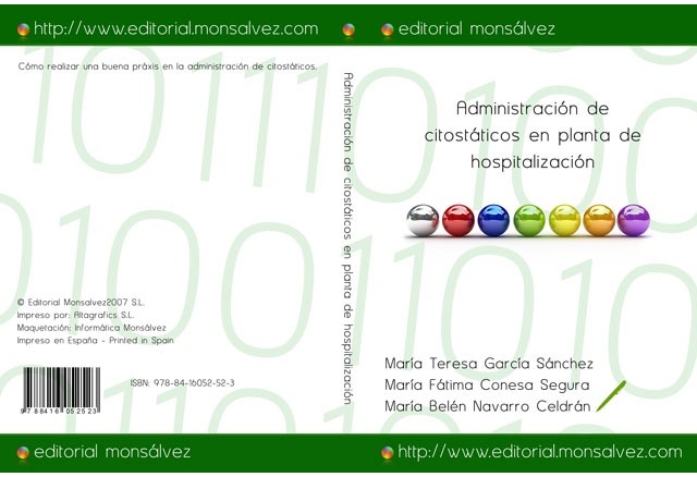Administración de citostáticos en planta de hospitalización