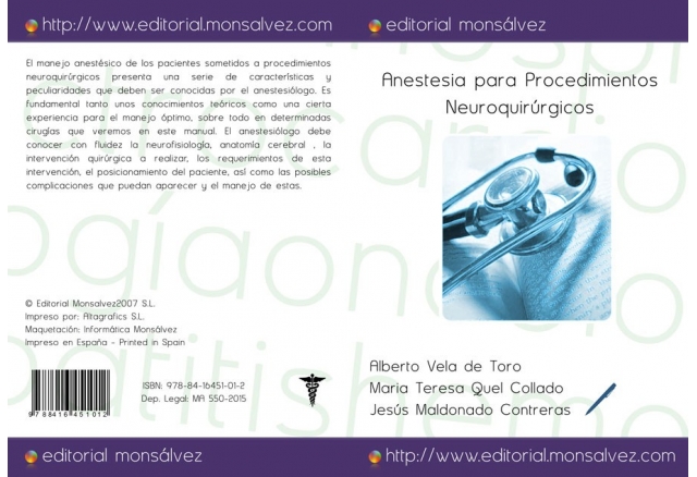 Anestesia para Procedimientos Neuroquirúrgicos
