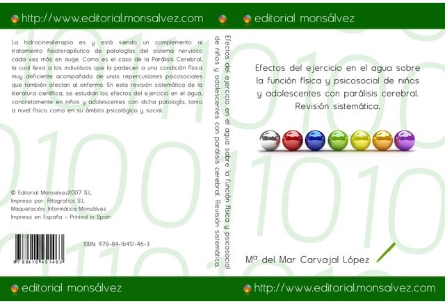 Efectos del ejercicio en el agua sobre la función física y psicosocial de niños y adolescentes con parálisis cerebral. Revisión sistemática.