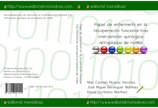 Papel de enfermería en la recuperación funcional tras intervención quirúrgica artroplastia de rodilla