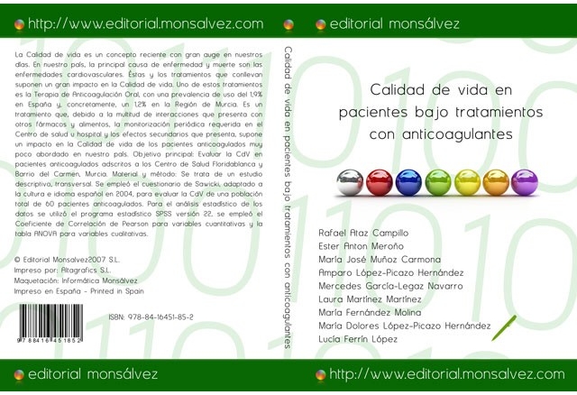 Calidad de vida en pacientes bajo tratamientos con anticoagulantes