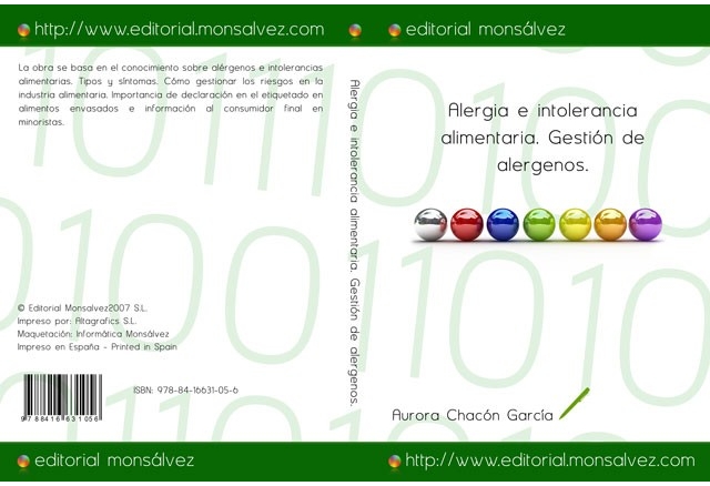 Alergia e intolerancia alimentaria. Gestión de alergenos.