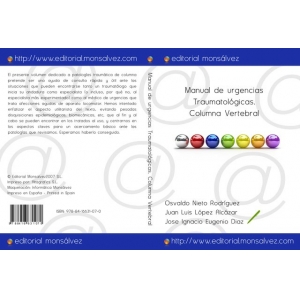 Manual de urgencias Traumatológicas. Columna Vertebral