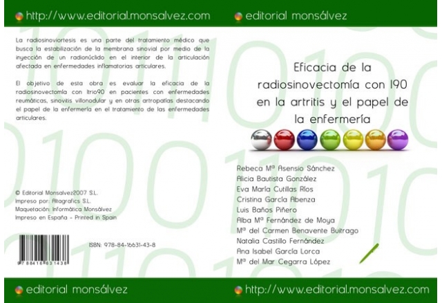 Eficacia de la radiosinovectomía con I90 en la artritis y el papel de la enfermería