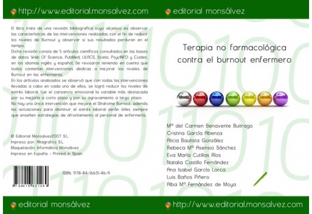 Terapia no farmacológica contra el burnout enfermero