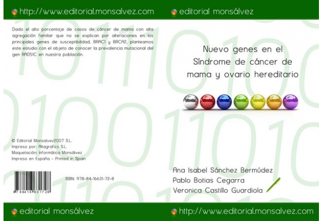 Nuevo genes en el Síndrome de cáncer de mama y ovario hereditario