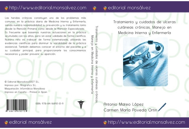 Tratamiento y cuidados de ulceras cutáneas crónicas. Manejo en Medicina Interna y Enfermería
