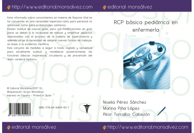 RCP básica pediátrica en enfermería