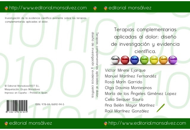 Terapias complementarias aplicadas al dolor: diseño de investigación y evidencia científica.