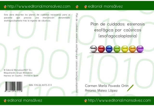 Plan de cuidados: estenosis esofágica por caústicos (esofagocoloplastia)