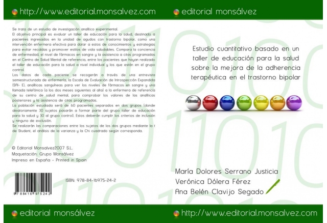 Estudio cuantitativo basado en un taller de educación para la salud sobre la mejora de la adherencia terapéutica en el trastorno bipolar