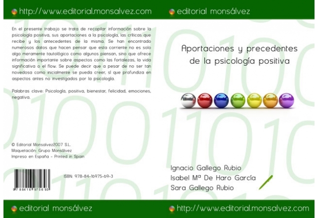 Aportaciones y precedentes de la psicología positiva