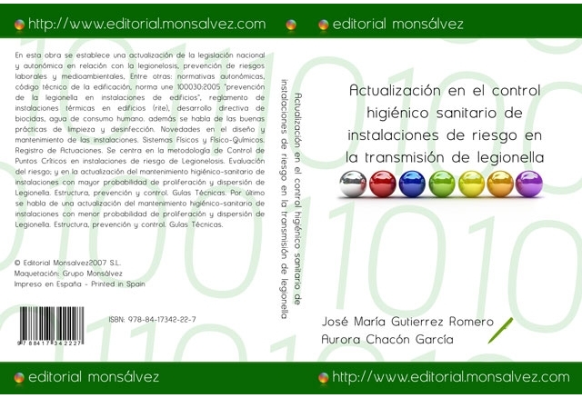 Actualización en el control higiénico sanitario de instalaciones de riesgo en la transmisión de legionella