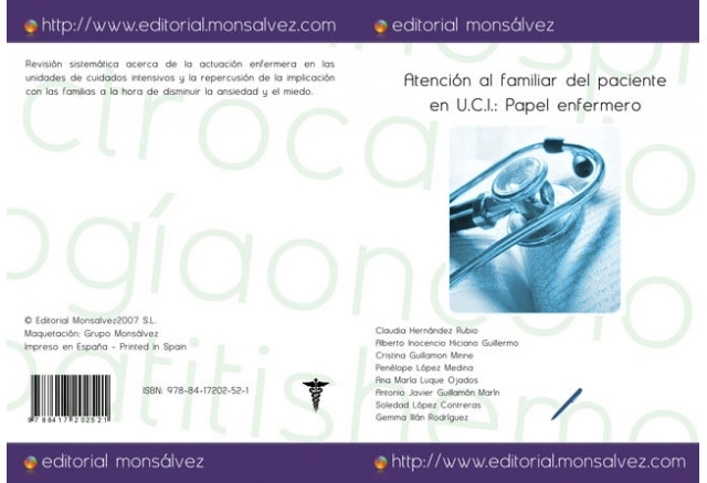 Atención al familiar del paciente en U.C.I.: Papel enfermero