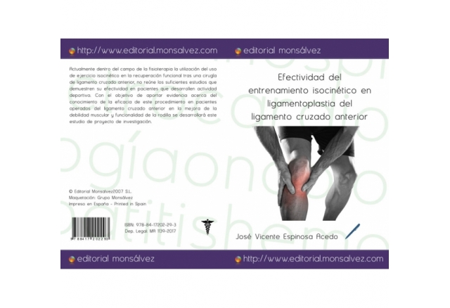 Efectividad del entrenamiento isocinético en ligamentoplastia del ligamento cruzado anterior