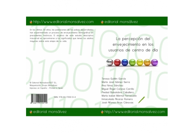 La percepción del envejecimiento en los usuarios de centro de día
