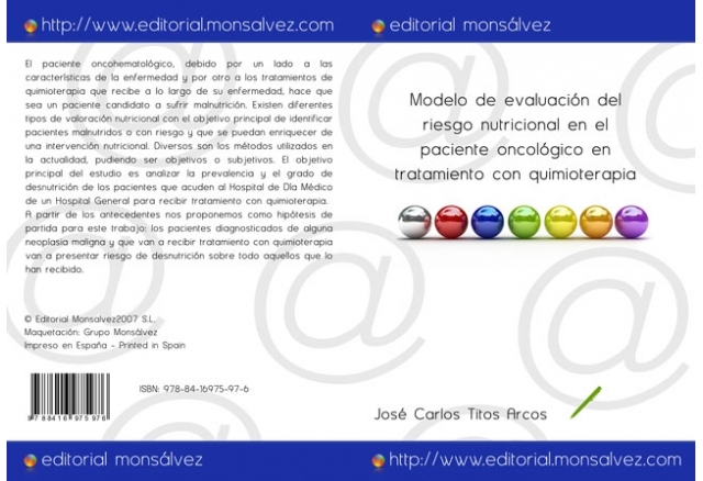 Modelo de evaluación del riesgo nutricional en el paciente oncológico en tratamiento con quimioterapia