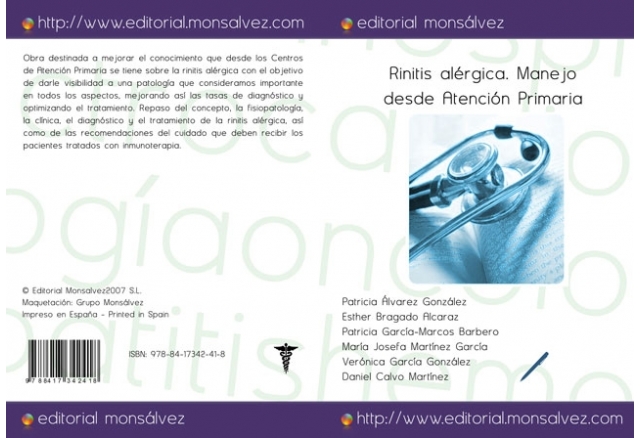 Rinitis alérgica. Manejo desde Atención Primaria