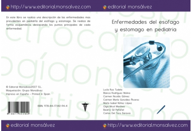 Enfermedades del esofago y estomago en pediatria