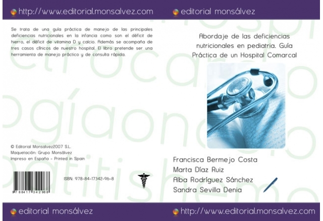 Abordaje de las deficiencias nutricionales en pediatria. Guía Práctica de un Hospital Comarcal