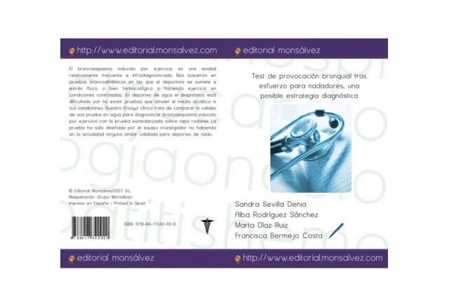 Test de provocación bronquial tras esfuerzo para nadadores, una posible estrategia diagnóstica