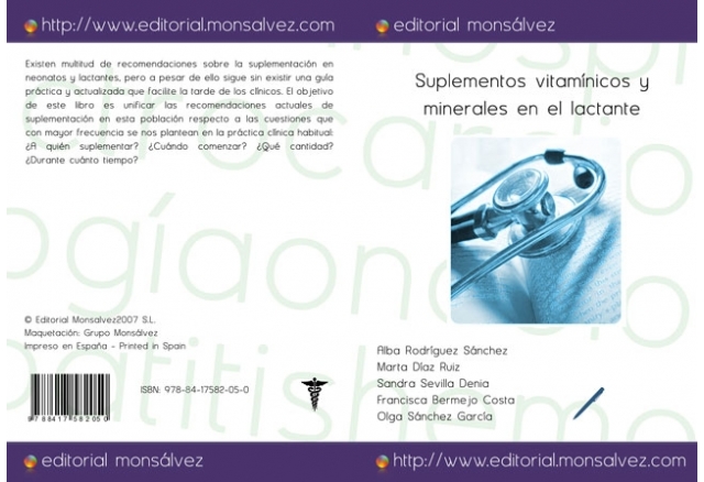 Suplementos vitamínicos y minerales en el lactante