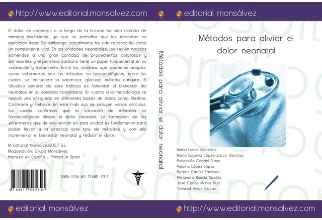 Métodos para aliviar el dolor neonatal