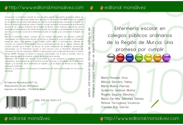 Enfermería escolar en colegios públicos ordinarios de la Región de Murcia: Una promesa por cumplir