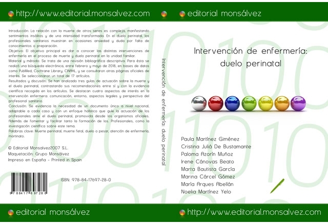 Intervención de enfermería: duelo perinatal