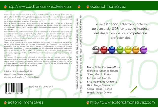 La investigación enfermera ante la epidemia de SIDA: Un estudio histórico del desarrollo de las competencias profesionales.