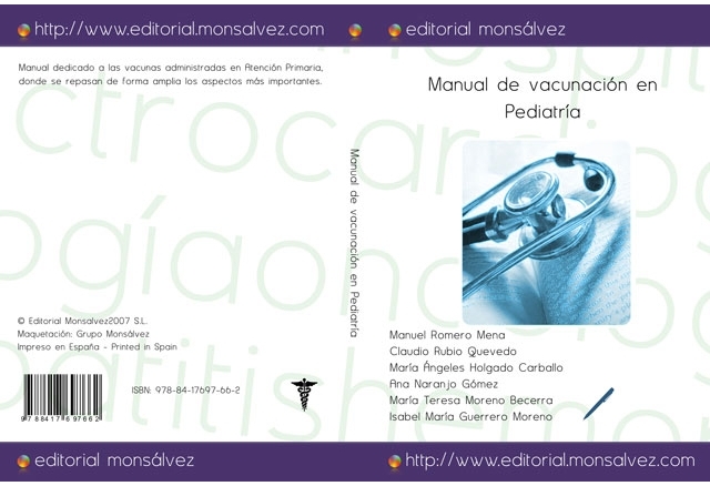 Manual de vacunación en Pediatría