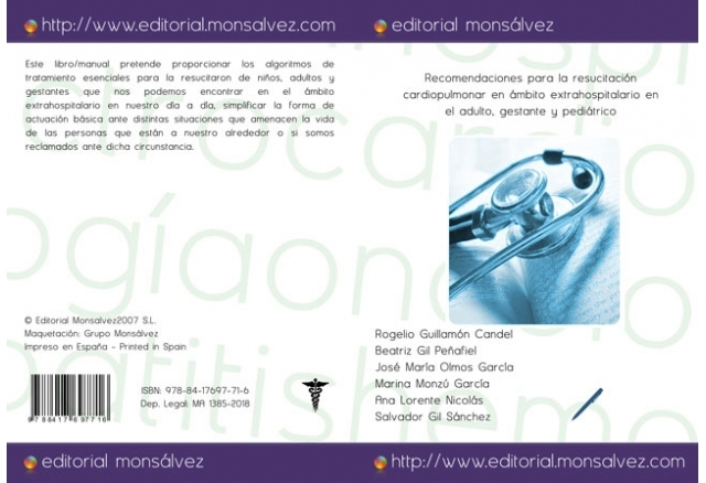 Recomendaciones para la resucitación cardiopulmonar en ámbito extrahospitalario en el adulto, gestante y pediátrico