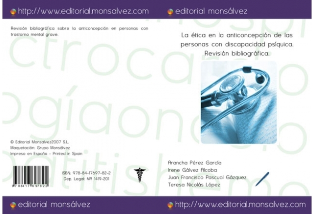 La ética en la anticoncepción de las personas con discapacidad psíquica. Revisión bibliográfica.