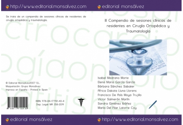 III Compendio de sesiones clínicas de residentes en Cirugía Ortopédica y Traumatología