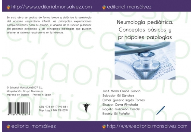 Neumología pediátrica. Conceptos básicos y principales patologías