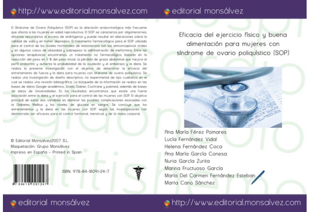 Eficacia del ejercicio físico y buena alimentación para mujeres con síndrome de ovario poliquístico (SOP)