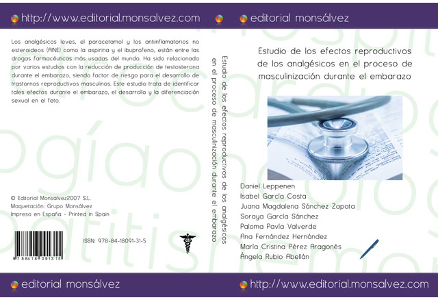 Estudio de los efectos reproductivos de los analgésicos en el proceso de masculinización durante el embarazo