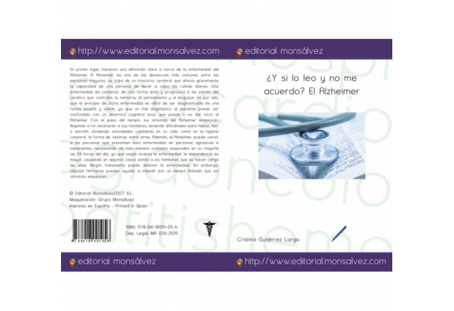 ¿Y si lo leo y no me acuerdo? El Alzheimer