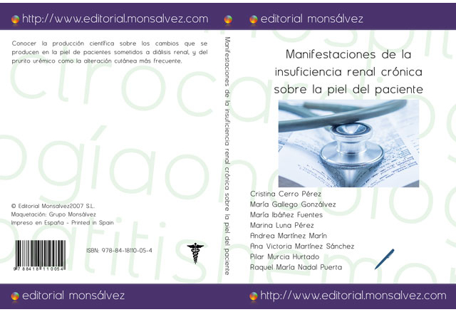 Manifestaciones de la insuficiencia renal crónica sobre la piel del paciente
