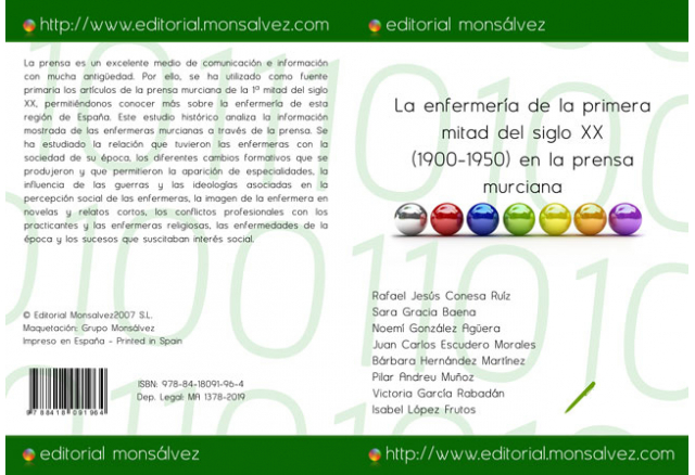 La enfermería de la primera mitad del siglo XX (1900-1950) en la prensa murciana.