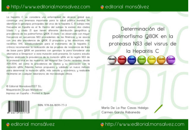 Determinación del polimorfismo Q80K en la proteasa NS3 del visrus de la Hepatitis C