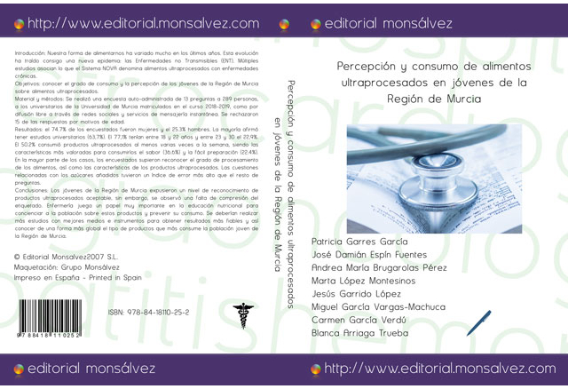 Percepción y consumo de alimentos ultraprocesados en jóvenes de la Región de Murcia