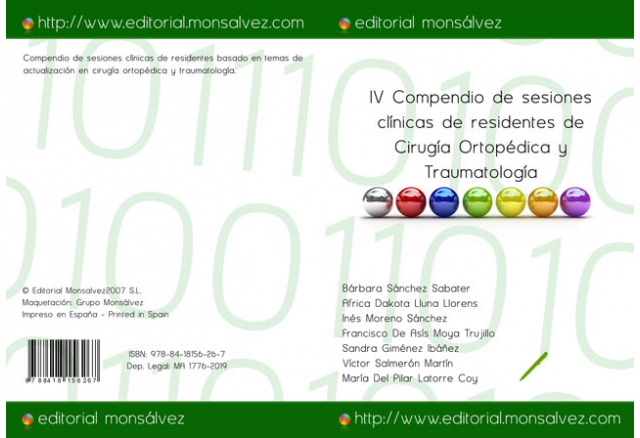 IV Compendio de sesiones clínicas de residentes de Cirugía Ortopédica y Traumatología