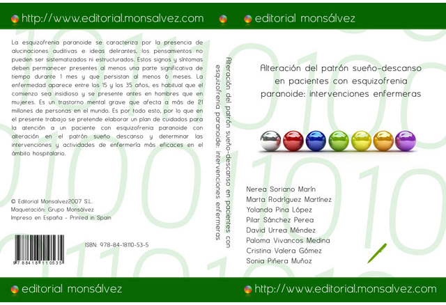 Alteración del patrón sueño-descanso en pacientes con esquizofrenia paranoide: intervenciones enfermeras
