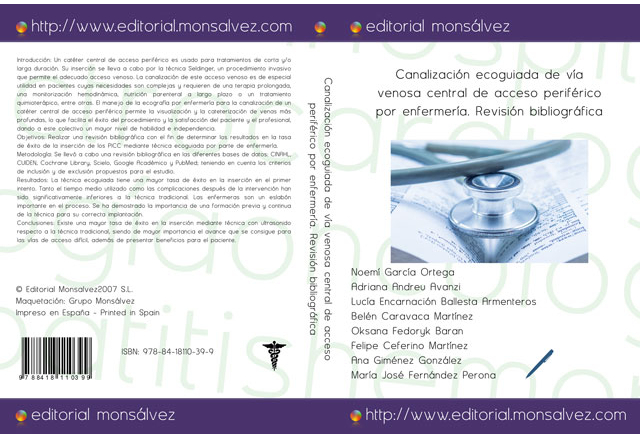 Canalización ecoguiada de vía venosa central de acceso periférico por enfermería. Revisión bibliográfica