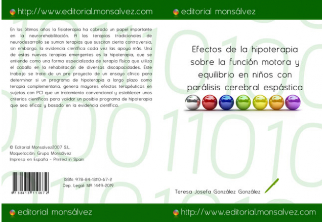 Efectos de la hipoterapia sobre la función motora y equilibrio en niños con parálisis cerebral espástica
