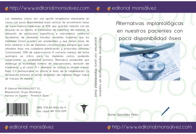 Alternativas implantológicas en nuestros pacientes con poca disponibilidad ósea