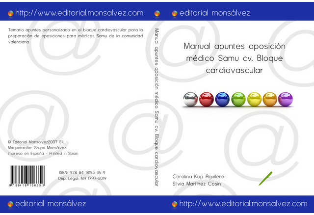 Manual apuntes oposición médico Samu cv. Bloque cardiovascular