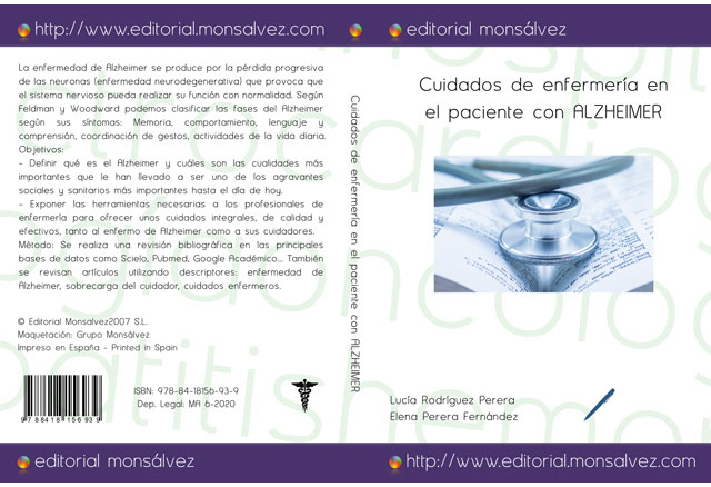 Cuidados de enfermería en el paciente con ALZHEIMER