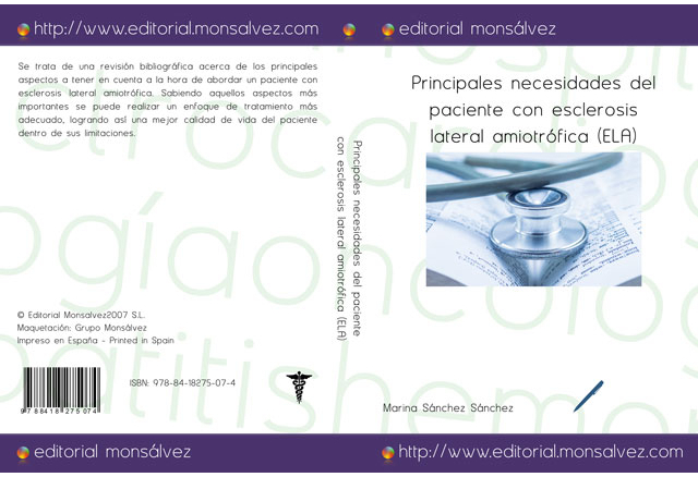 Principales necesidades del paciente con esclerosis lateral amiotrófica (ELA)